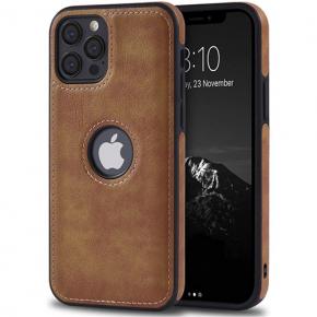 Unique Design Luxury Leather Business Phone Case for iPhone 13 Pro Max Anti-Slip Scratch Resistant